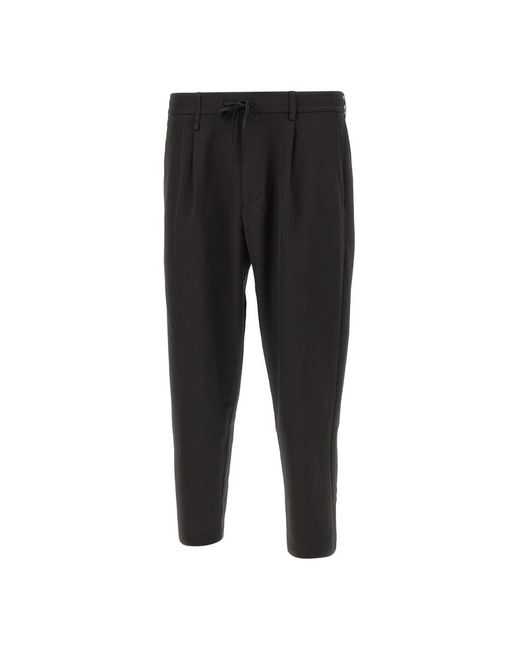 HUGO Black Slim-Fit Trousers for men
