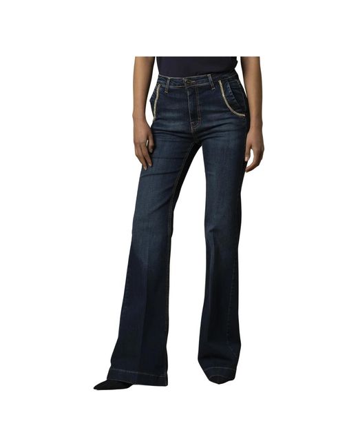 Flared Jeans Kocca de color Blue