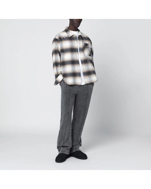 Represent Gray Casual Shirts for men