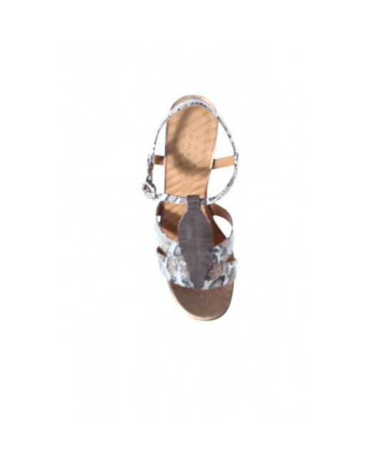 Chie Mihara White High Heel Sandals
