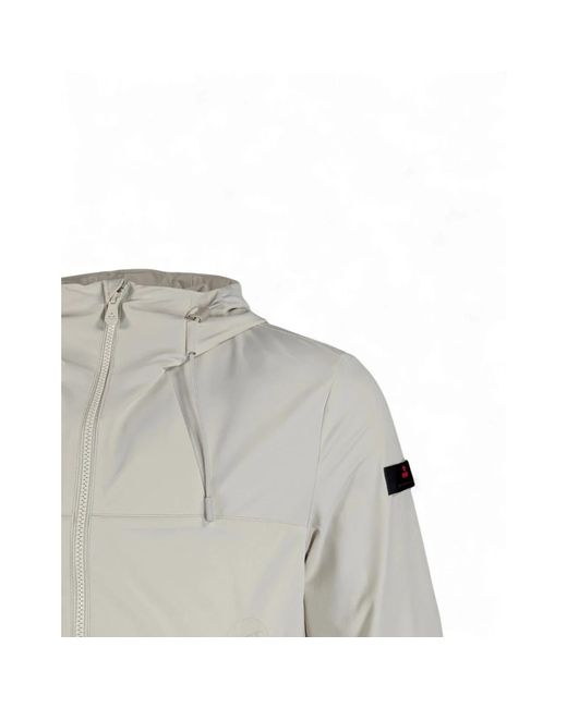 Peuterey Gray Bomber Jackets for men