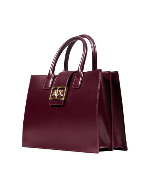 ARMANI EXCHANGE Purple Handbags