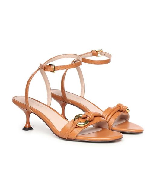 Coccinelle Metallic High Heel Sandals