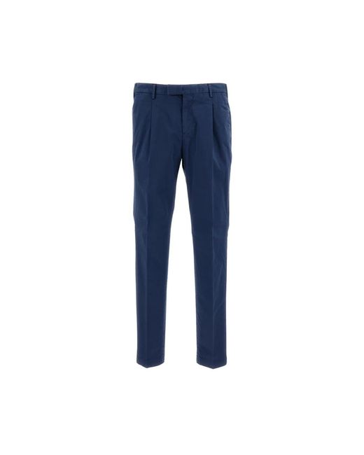 PT01 Broeken ,Blauw ,Katoen Chinos in het Blue voor heren