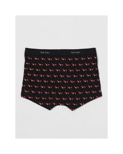 Paul Smith Ondergoed ,Veelkleurig ,Katoen Boxershorts Met Teckelprint in het Black voor heren