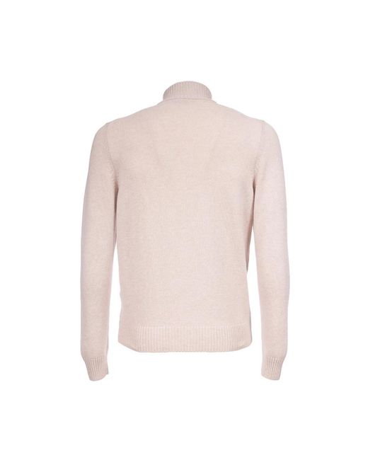 Gran Sasso Pink Cashmere Knitwear for men