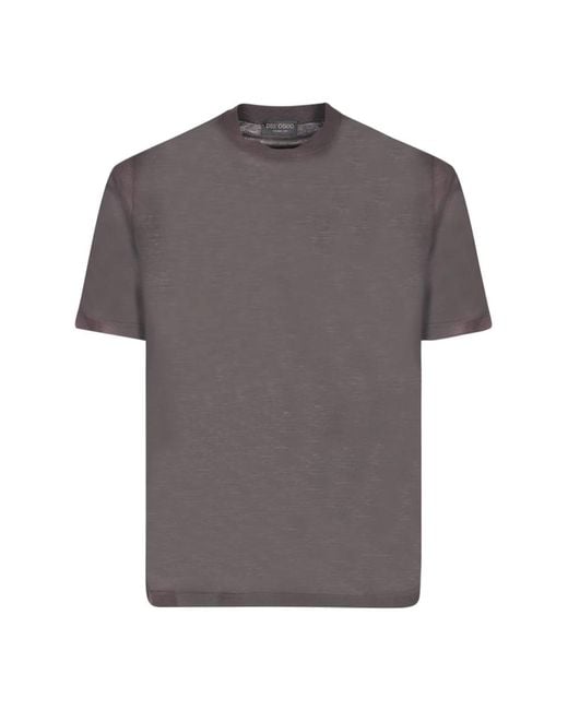 T-Shirts di Dell'Oglio in Gray da Uomo
