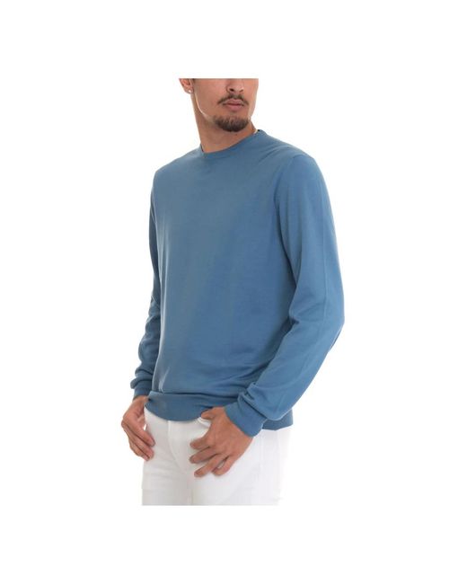 Gran Sasso Blue Sweatshirts for men