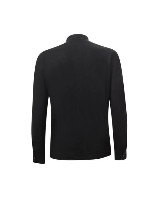 Zanone Black Casual Shirts for men
