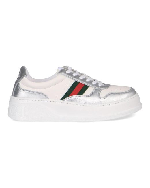 Gucci Sneakers in het White