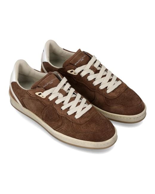 Philippe Model Brown Sneakers