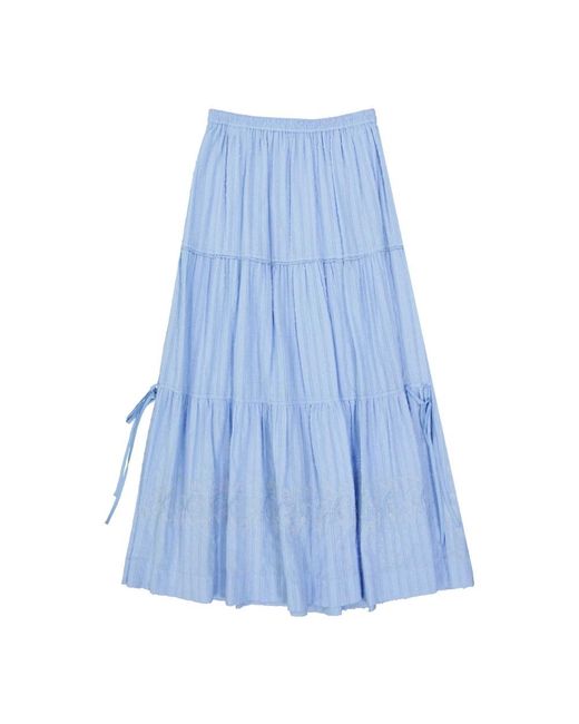 See By Chloé Blue Midi Skirts