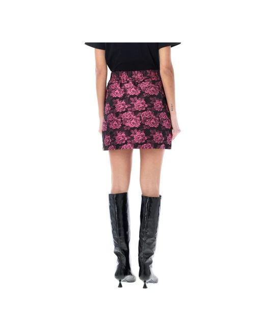 Ganni Pink Short Skirts
