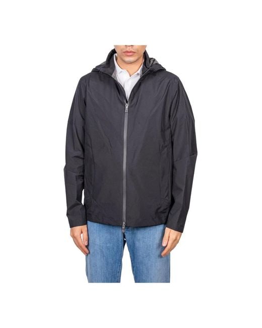 Light Jackets Herno de hombre de color Black