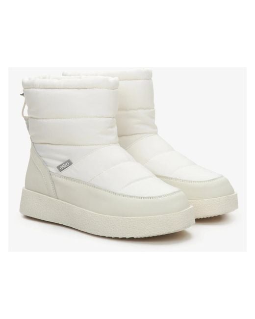 ESTRO White Winter Boots