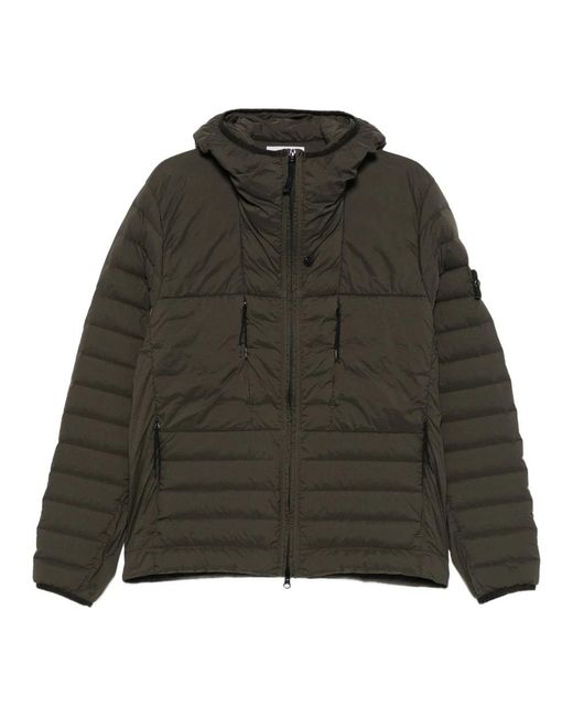 Stone Island Down Jackets in Green für Herren
