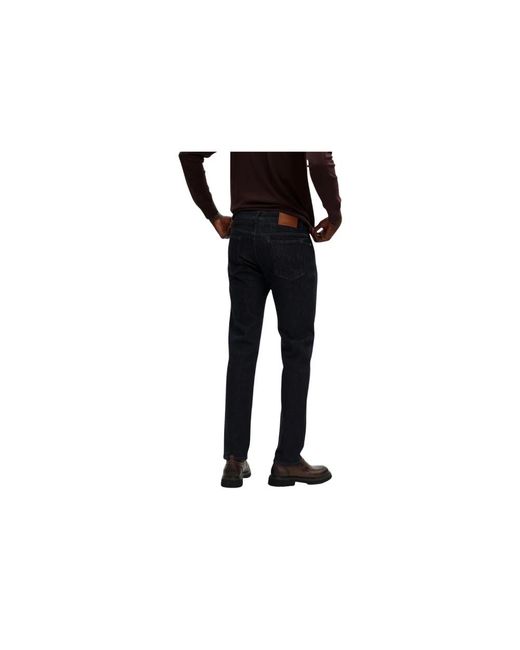 Trussardi Black Slim-Fit Trousers for men