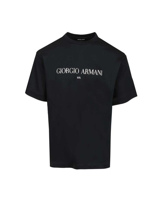 Giorgio Armani Black T-Shirts for men