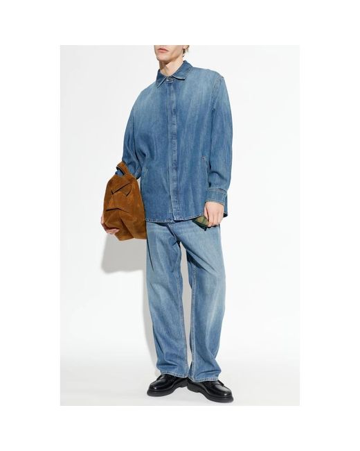 DARKPARK Overhemden ,Blauw ,Denim Ethan Denim Shirt in het Blue voor heren