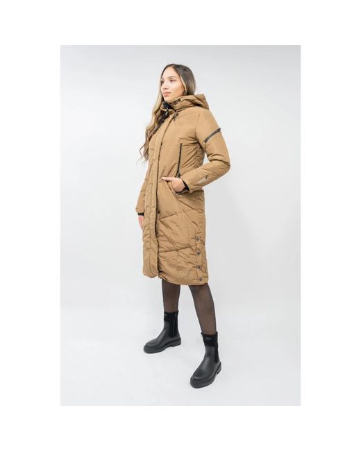 Coats > down coats Khujo en coloris Neutre | Lyst
