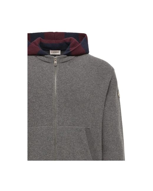 Moncler Gray Cardigans for men