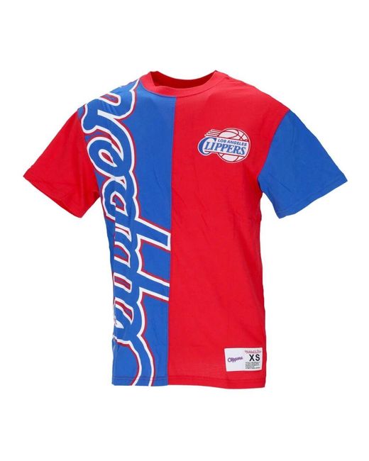 Mitchell & Ness Nba Play By Play Tee in Red für Herren