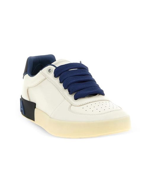 Dolce & Gabbana Blue Sneakers for men