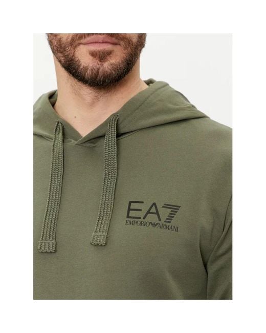 Hoodies di EA7 in Green da Uomo