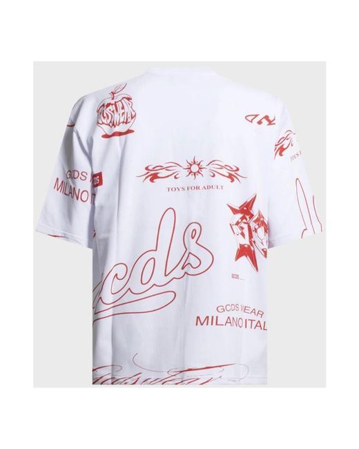 Gcds White T-Shirts for men