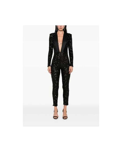Elisabetta Franchi Jumpsuits in het Black