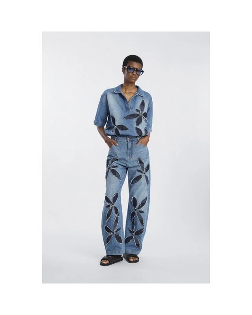 Munthe Blouses in het Blue