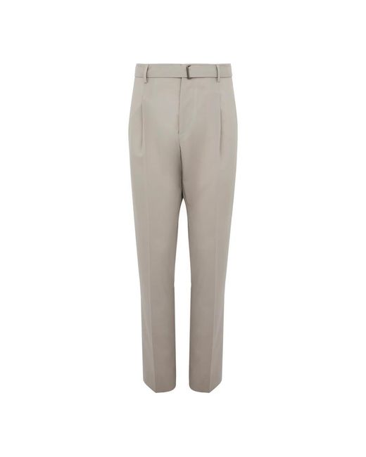 BE ABLE Gray Straight Trousers for men