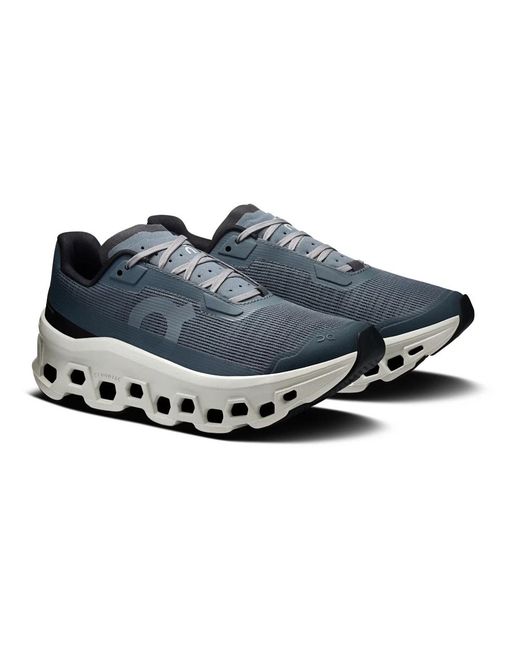On Shoes Blue Cloudmonster