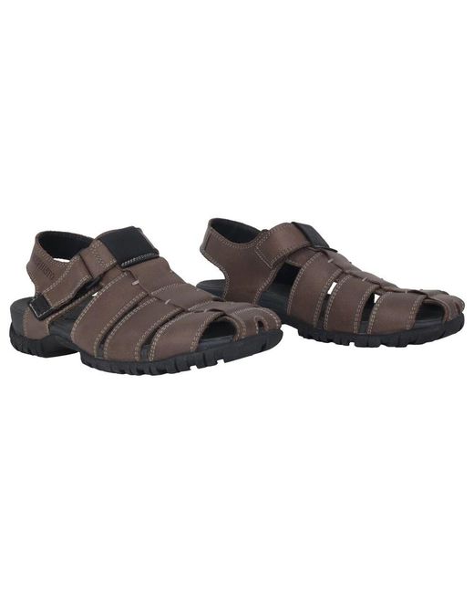 Flat Sandals di Mephisto in Brown da Uomo