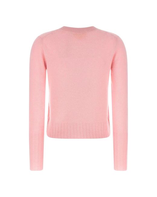 Guest In Residence Pink Cashmere Knitwear