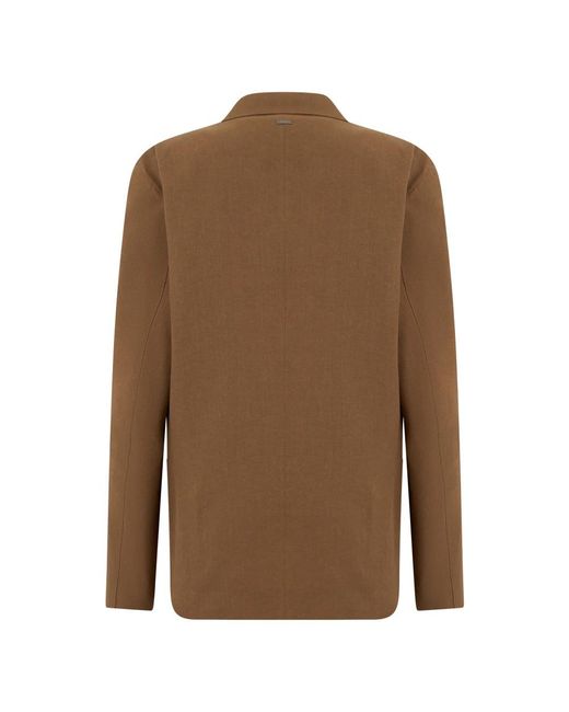 Herno Brown Blazers for men