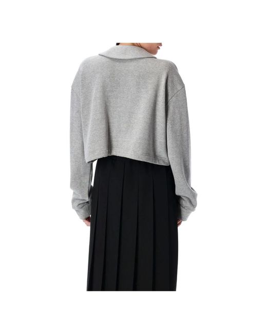 Comme des Garçons Gray Zip-Throughs
