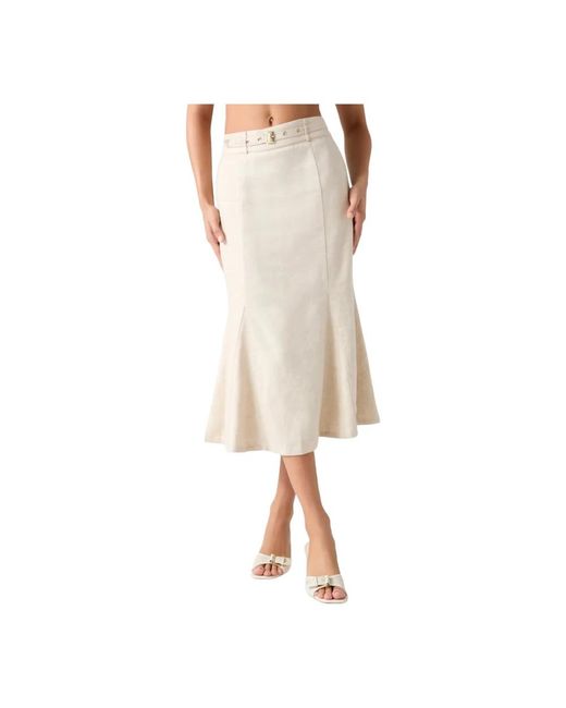 Guess Natural Midi Skirts