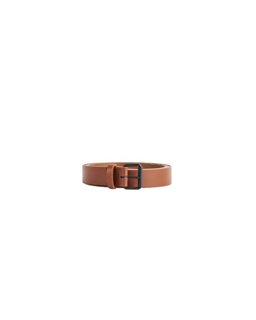 Sofie D'Hoore Brown Eleganter Schwarzer Ledergürtel