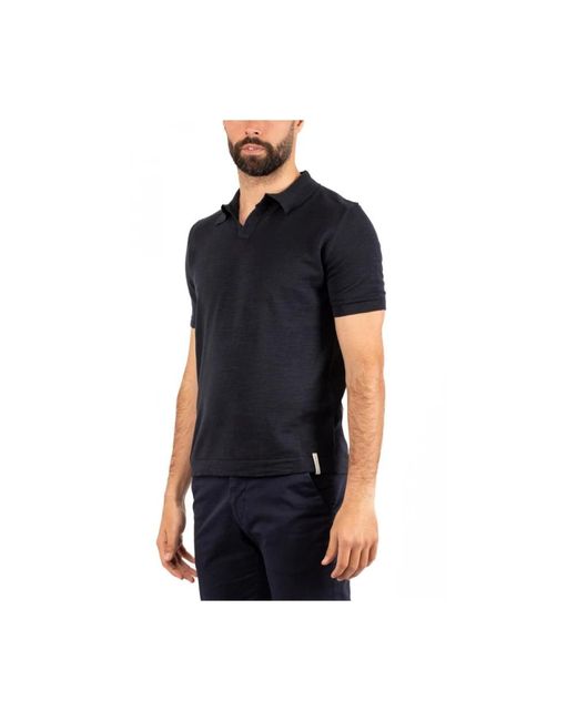Brooksfield Black Polo Shirts for men