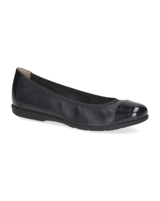 Caprice Ballerinas in het Black