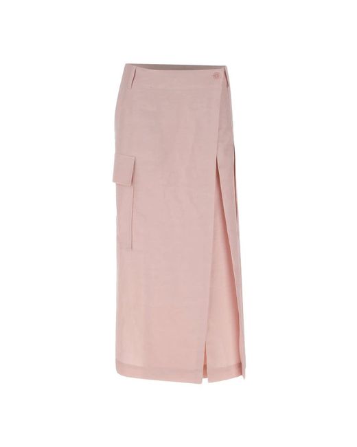 P.A.R.O.S.H. Pink Maxi Skirts
