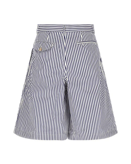 Comme des Garçons Blue Casual Shorts for men