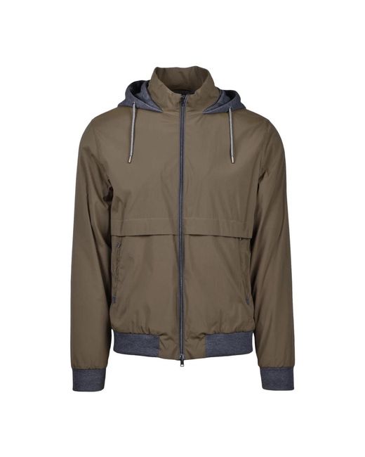 Herno Light Jackets in het Green voor heren