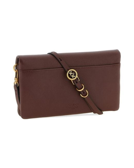 Clutches di Pinko in Brown