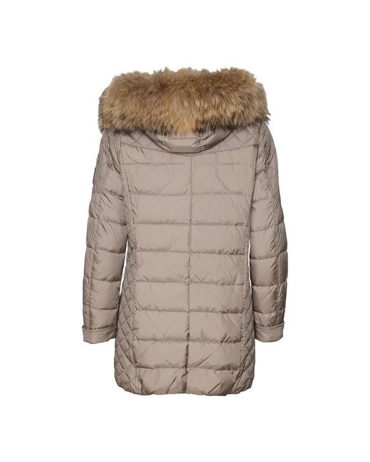 Danwear Jassen ,Bruin ,Leer Alfa Down Coat in het Brown