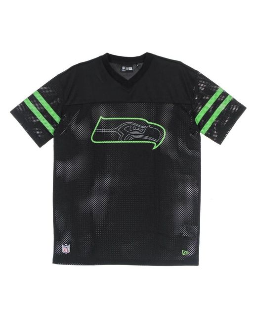 KTZ Seattle Seahawks Logo Oversized Tee in Green für Herren