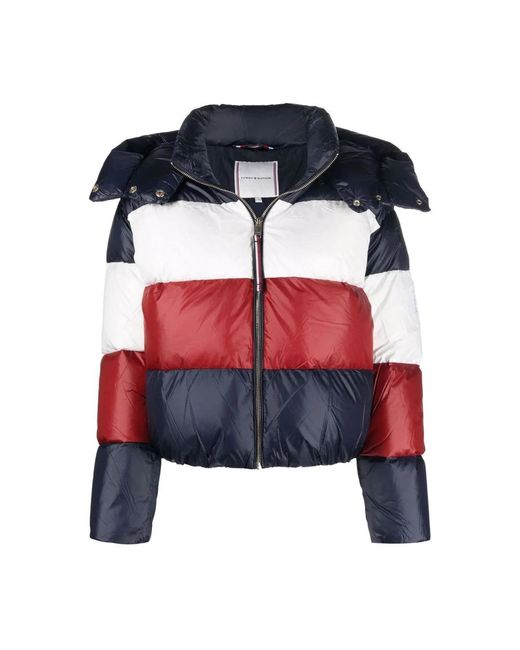 Tommy Hilfiger Red Winter Jackets