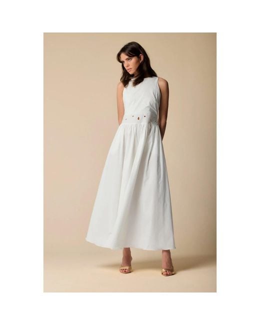 Kocca White Maxi Dresses