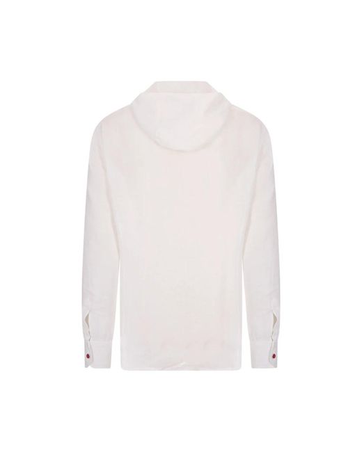 Kiton White Casual Shirts for men
